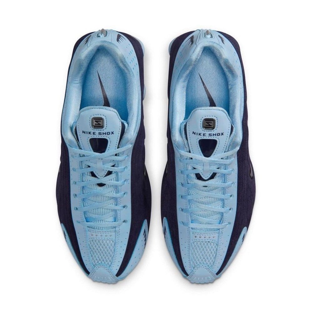 Nike Shox R4 Sz 8w Imperial Purple, Celestine Blue - Picture 4 of 7